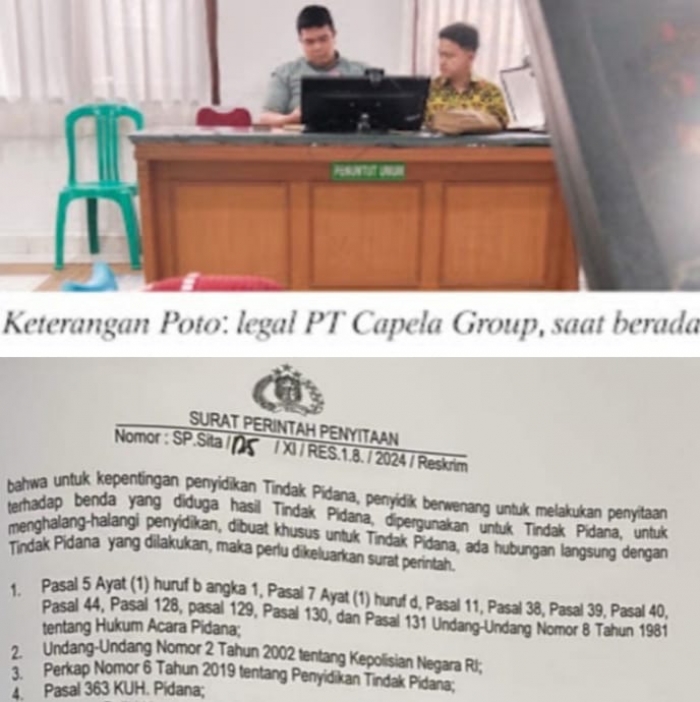 4 Orang Debkolektor Ditetapkan Tersangka di Polres Kampar, PT Capella Multi Dana Ajukan Gugatan Ke PN Pekanbaru
