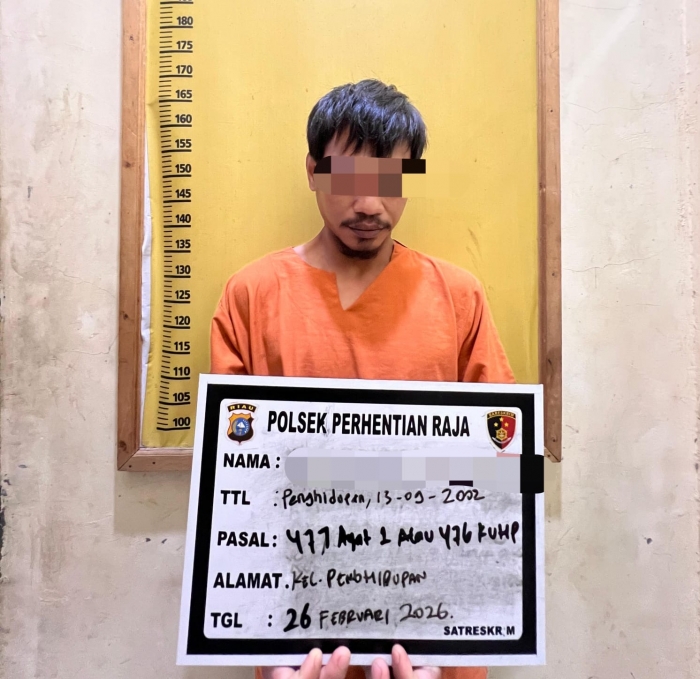 Security PT Air Jernih Tangkap Pelaku Pencurian Buah Sawit, Satu Pelaku Kabur