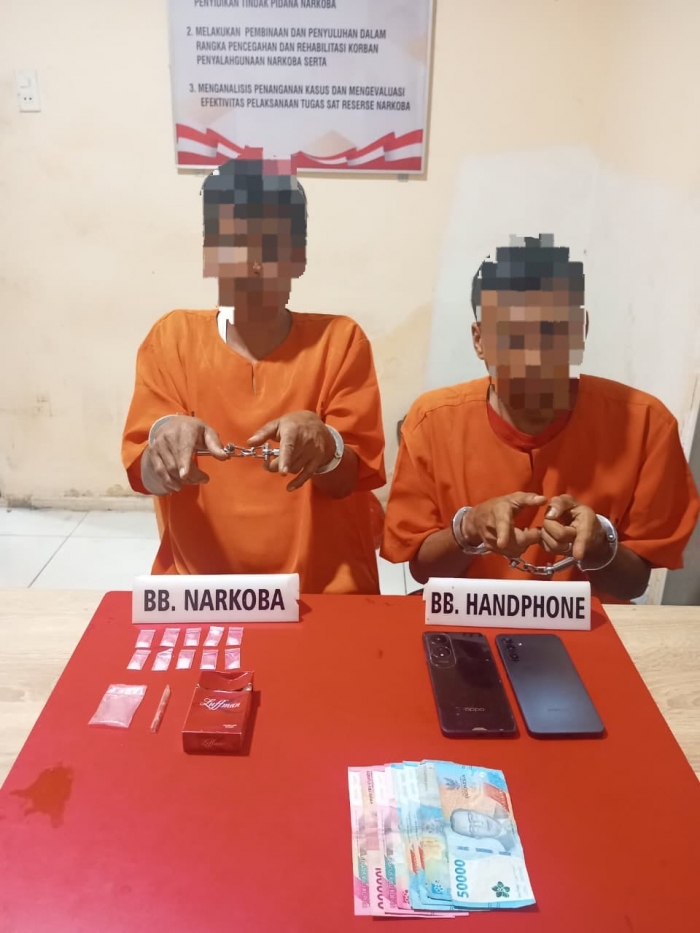 Polres Kampar Grebek Pengedar Shabu, 2,02 Gram Diamankan!