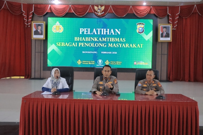 Wakapolres Buka Pelatihan PPM, Bhabinkamtibmas Polres Kampar Siap Jadi Garda Terdepan Pertolongan Medis!