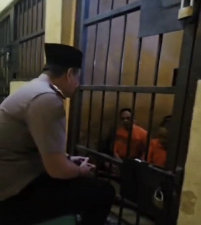 Sentuhan Qalbu di Balik Jeruji, Iptu Riko Ajak Tahanan Menjemput Hidayah