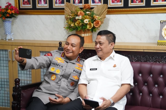 Kapolda Riau Pererat Sinergitas, Awali Halal Bihalal dari Kodam hingga Pengadilan Tinggi