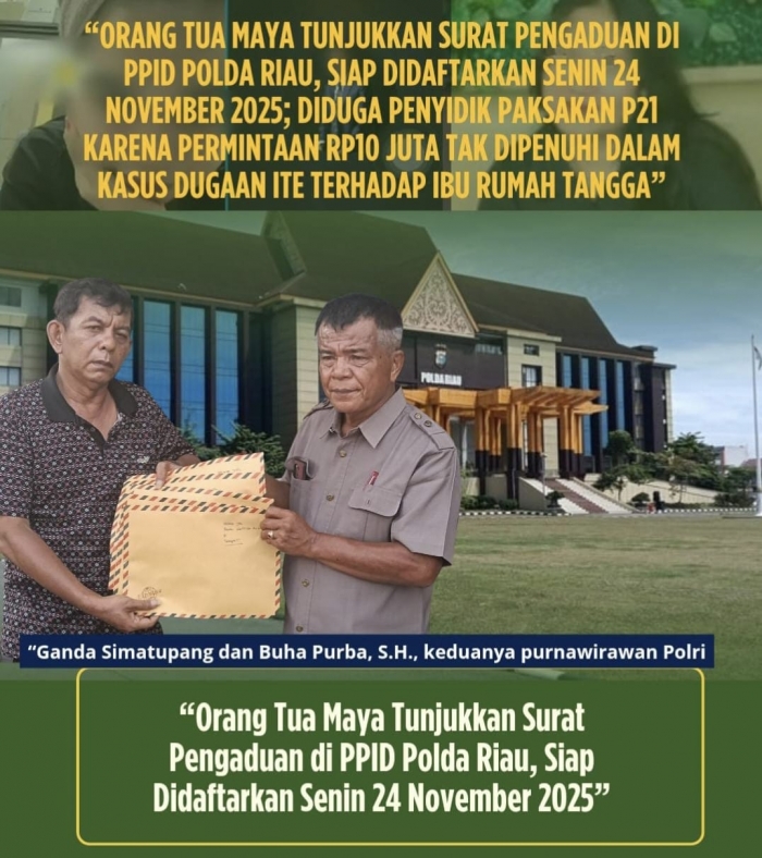 Diduga Pihak Penyidik,Akan Paksakan P21, Karena Meminta 10 Juta Tak Dipenuhi,Terkait Kasus Dugaan ITE Kepada Seorang Ibu Rumah Tangga