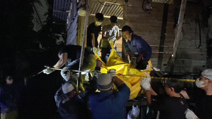 Pria 52 tahun Ditemukan Tak Bernyawa dan Sudah Membusuk di Desa Pandau Jaya