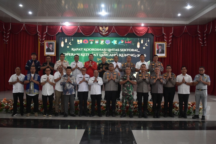 Kapolres Kampar Pimpin Rapat Koordinasi Operasi Ketupat Lancang Kuning 2026, Perkuat Sinergi Jelang Idul Fitri