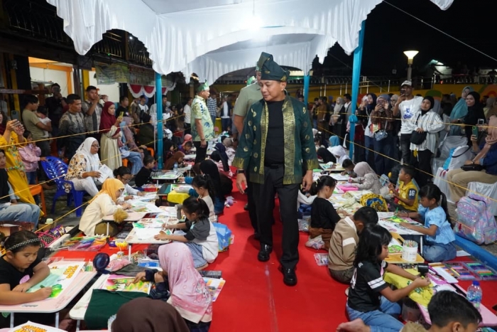 Polda Riau Ajak Masyarakat Peduli Gajah Sumatera Lewat Festival Seni Konservasi