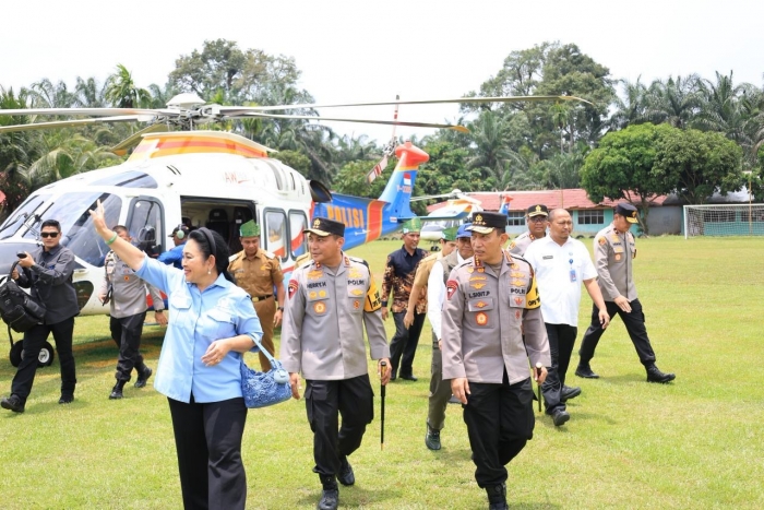 Kapolri-Titiek Soeharto Tinjau TNTN: Dukung Pelestarian Gajah hingga Tanam Pohon