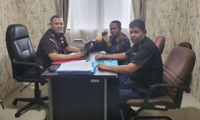 Laporan Ketua GIB Alex Cowboy Terhadap Kades Tasik Serai Timur Ke Kejati Riau Di Limpahkan Ke Kejari Bengkalis.