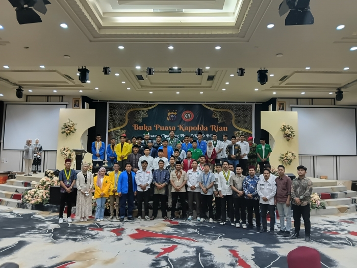 Pererat Silaturahmi dengan OKP dan Mahasiswa, Kapolda Riau Tekankan Peran Agen Perubahan dan Green Policing