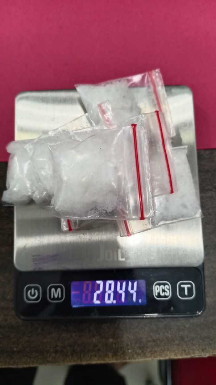 Miliki Sabu 28,44 Gram, Satresnarkoba Polres Rokan Hulu Tangkap Pengedar Narkotika di Pendalian IV Koto