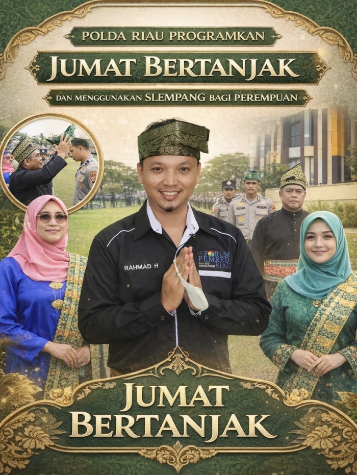 Dukungan Ketua FPR Riau untuk Program Tanjak Polda Riau: Menguatkan Identitas Melayu