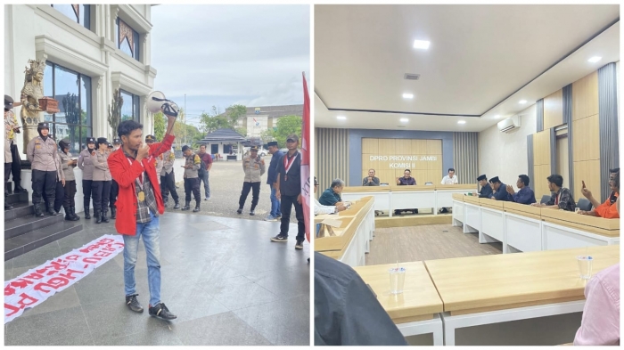 Timdu Tanjab Barat Mundur, GMNI Jambi Desak Pemprov Selesaikan Konflik Lahan KT Mandiri - PT TML