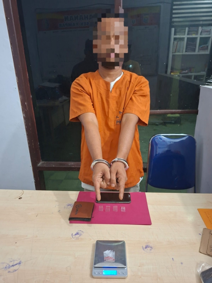 Polisi Ungkap Kasus Narkoba, Pengedar dan Pemakai Tersandung Hukum di Kampar