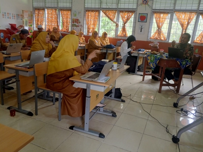 Perkuat Kualitas Pendidikan, SDN 005 Sei Junjangan Gelar Pelatihan Penyusunan Program Tahunan dan Semester